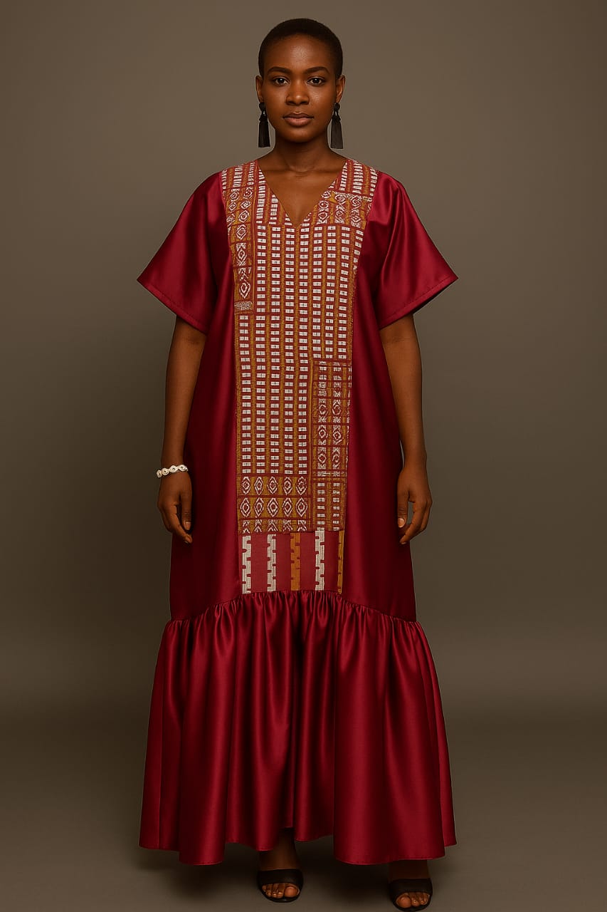 Royal Crimson Caftan